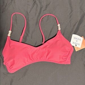 Shade & Shore Pink Swim Top
